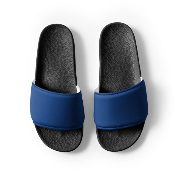 Men’s slides ( Dark Cerulean ) - Image 8