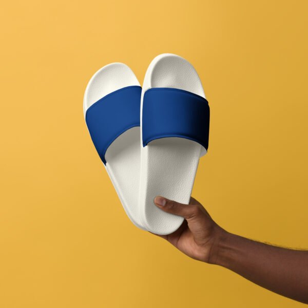 Men’s slides ( Dark Cerulean ) - Image 6