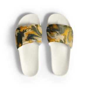 Men’s slides ( Mustard Drip )