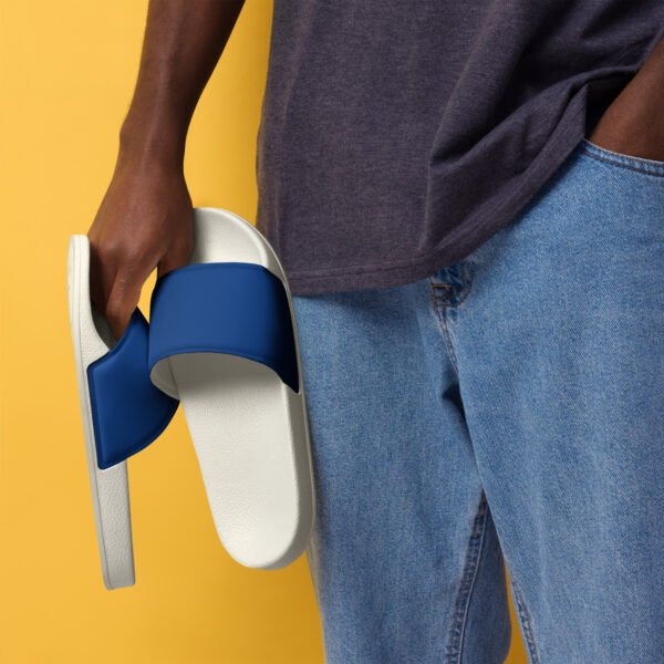 Men’s slides ( Dark Cerulean ) - Image 5
